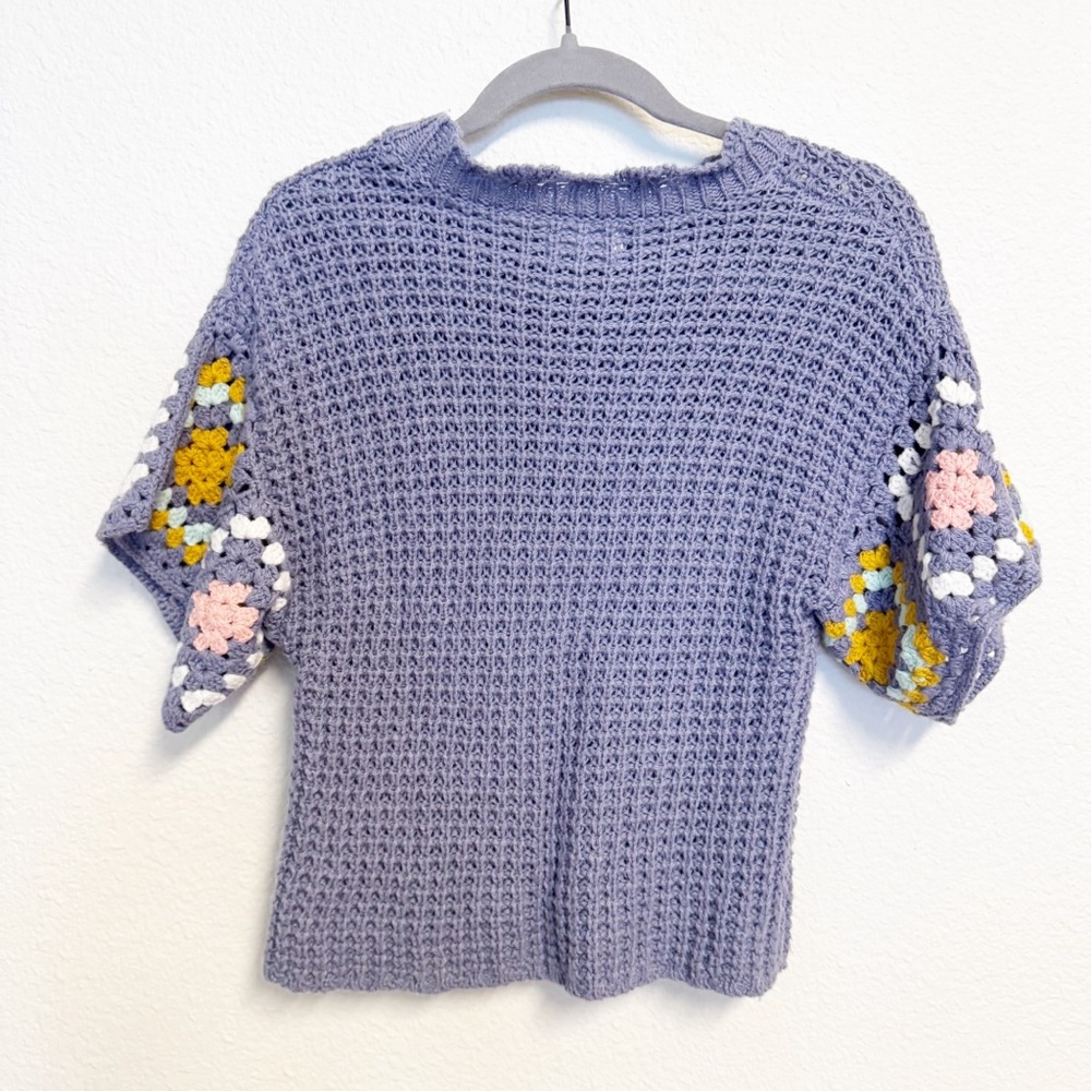 Universal Thread Target Lilac Granny Squares Croc… - image 4